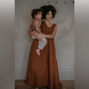 The Simple Folk Abigail Linen Dress
